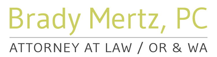 Brady Mertz Law Office Logo