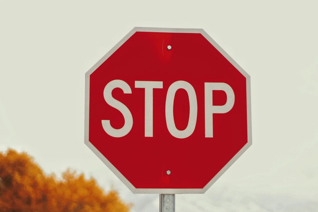 stop sign