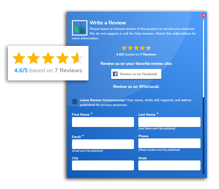 Review Form Example