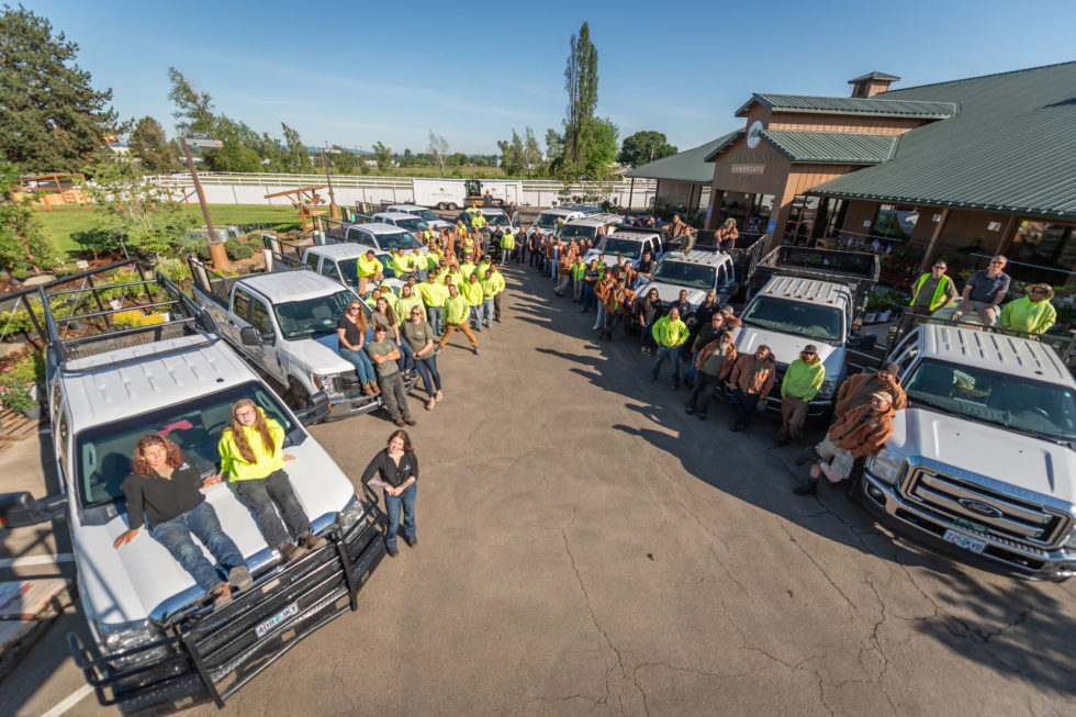 Green Acres Landscape crew in Salem Oregon