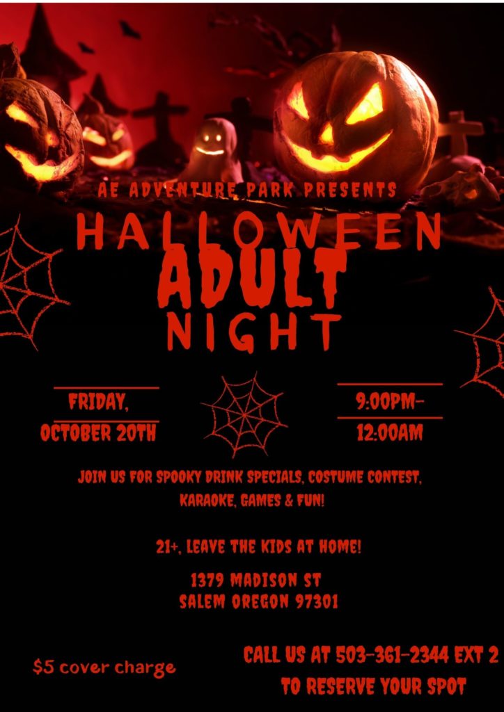 Athletic Edge Adult Halloween Night